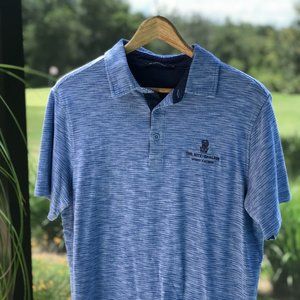 Bugatchi Ritz-Carlton Light Blue Short Sleeve Polo
